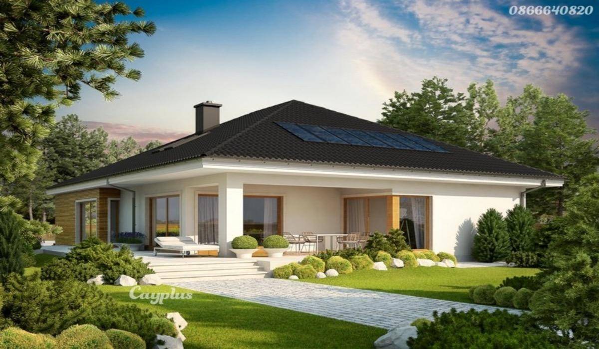 sân vườn biệt thự đẹp cayplus